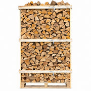 Ovengedroogd berken- en eikenhout mix – palletbox